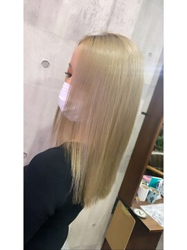 ラフ 難波店(LAFF) #黒髪#ボブルフ#ネビージュ#小顔#ワンレン