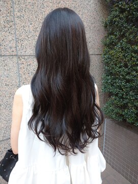 ウィーク 梅田(UiiC) 大人ゆるふわロング◆ラベンダーグレー【uiicumeda sachi】