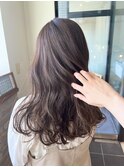 【透明感ハイライト】khaki beige