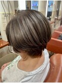 脱白髪染！ハイライトやファッションカラーで白髪を楽しむカラー