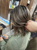 ラフ(LAFF)&nbsp;#黒髪#ボブルフ#ネビージュ#小顔#ワンレン