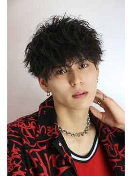 ネイビー(NAVY) ハーディストパーマ　ツイストスパイラル　ツイスト　スパイラル