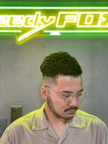 グリーディーフォックス 三軒茶屋(GreedyFOX)&nbsp;波巻き/マッシュパーマ/ウルフ/ハイライト<理容室>三軒茶屋