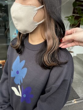 ジャガラ 千葉駅北口店(JAGARA) イヤリングカラー/ミルクティーベージュ【千葉・千葉駅】