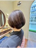【el zafiro yodoyabashi】大人女性丸みショート