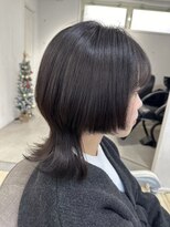 シーン(seen)&nbsp;○人気の黒髪ウルフカット○ロングウルフカットレイヤー姫カット