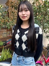 モク 神戸元町店(MOK) 【地毛風透明感カラー】ナチュラル可愛い！！