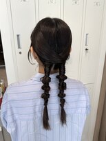 ウルカ 北浦和西口店(ulQua)&nbsp;ツイン編みおろし♪