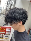 波巻きツイスパ/波巻きパーマ/メンズパーマ