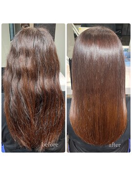 エイジングケアイフドット 明石大久保(if.) 超高濃度水素プレミアムエイジングケアストレート＃縮毛矯正