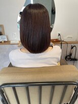 アムアム(amu_amu)&nbsp;透明感抜群外国人風カラー★カット＋イルミナカラー＋うる艶TR