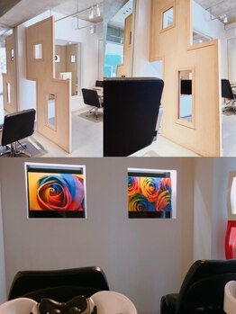フォーエス(4S)の写真/美容院はなるべく静かに過ごしたい◎そんな方におススメです☆少人数のサロンなので落ち着いて過ごせます♪