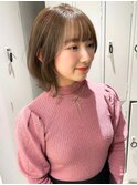 レイヤーボブ レイヤーカット　くびれヘア