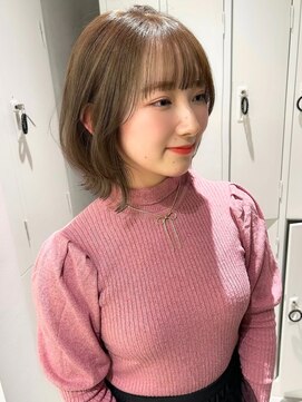 ナナローネス(nana loness) レイヤーボブ レイヤーカット　くびれヘア