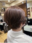 大人ショートボブ