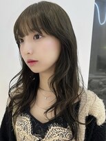 シーン(scene)&nbsp;ブリーチなし　モテhair 透明感　オリーブベージュカラー