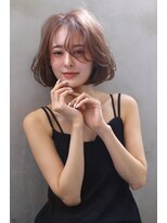 ブラン 広島本通(Blanc)&nbsp;【Blanc】大人ボブ＿レイヤーボブ＿シースルーバング