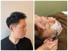 【男の身だしなみフルコース】メンズカット+プレミアムシェービング