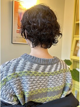 ヒントステーション(HINTSTATION) 〈浅草 半個室〉くせ毛活かし×ショートボブ