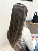 シルバーメッシュカラー♪