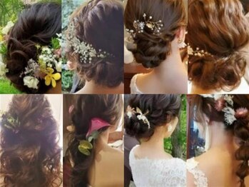 ビューティーフォーゲスト(beauty for guests)の写真/【中軽井沢駅１分】weddingヘアメイク歴15年の実力派Stylistが在籍＊価格以上のクオリティーにファン続出！