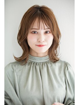 クシュ 本川越店(kusyu...) 黒髪オリーブグレークラゲヘアーココアベージュ20代30代40代