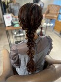 【編みおろし】博多/博多駅/ヘアセット/早朝/結婚式/ライブ