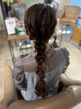 ウルー 博多店(uruu) 【編みおろし】博多/博多駅/ヘアセット/早朝/結婚式/ライブ