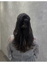 シーエスメイドバイシャチュー 栄店(CS made by SHACHU) リボンヘア/ハーフアップ/ヘアセット