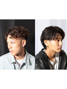 メンズのオシャレを知り尽くした実力派スタイリストがあなたをもっとカッコよく！メンズパーマも人気！