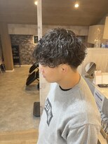 エルフグローリー(elf -glory-)&nbsp;黒髪パーマスタイル