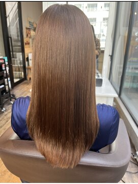 ディフィー 渋谷(defi) 髪の傷みを最小限に抑えた縮毛矯正