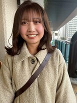 フィルム(FiLMs) 透明感ブラウン/レイヤーカット/ミディアム