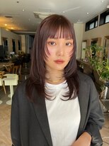 トリッカ シブヤ(TRICCA SHIBUYA)&nbsp;くびれミディ/レイヤーカット/前髪カット/髪質改善