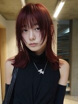 ネハス 名古屋栄店(nehus.)&nbsp;ウルフカット/レイヤーカット/ブリーチなしダブルカラー