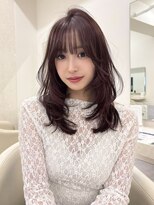 アイトーキョーエス 渋谷(AI TOKYO S)&nbsp;ピンクベージュ/前髪/渋谷/イメチェン/レイヤーカット