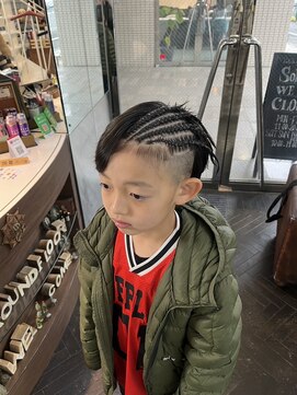 バイブアンドアネックス(VIBE & ANNEX) サイドコーンロウ