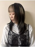 ハッシュレイヤーカットデザインカラーグラデーションカラー