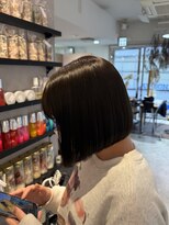アヴァンスアンス 広島袋町店(AVANCE.ens)&nbsp;【 bob ×  Olive greige 】