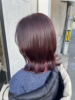 リノ(un Lino)&nbsp;レッドカラー＆インナーピンク