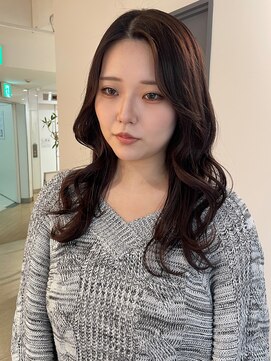 スティル ヘアアンドアイラッシュ(STILL hair&eyelash) 【森】ほんのりピンクbrown×くびれレイヤー