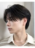 シースルーセンターパートフェザーパーマコンマバンク韓国2
