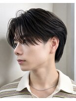 ポーチバイハニー オモテサンドウ(PORCH by HONEY omotesando)&nbsp;シースルーセンターパートフェザーパーマコンマバンク韓国2