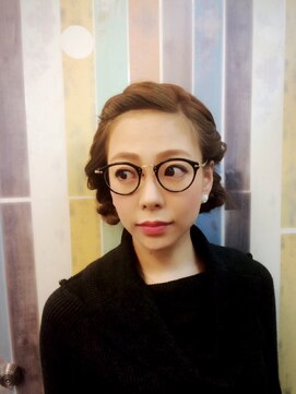 ボア トウキョウ(Voix Tokyo) 大人っぽいアップスタイル