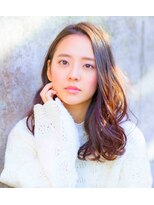 パルフェ ヘアー バイ オーク 九大学研都市(parfait hair byOAK)&nbsp;【九大学研都市店】センターパート分け大人かわいい★