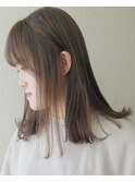 透明感×ストレートミディ［立川/立川駅/立川南口/髪質改善］