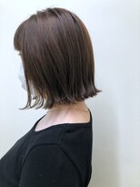 ヘアーポケット リタ(HAIR POCKET ritta) 切りっぱなしボブ　× ミルキーアッシュ