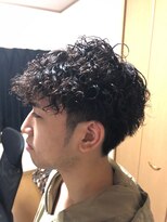 ヒロギンザ 浜松町店(HIRO GINZA)&nbsp;マッシュツイストスパイラルパーマ<ヒロ銀座/メンズ/理容室>