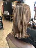 白っぽくならないハイライトスタイル【延山styling】