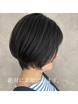 アフロート ショウナン(AFLOAT SHONAN) 形がいいショートボブ{湘南/藤沢}